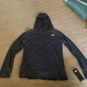 Charcoal/Gray Adidas long sleeve shirt